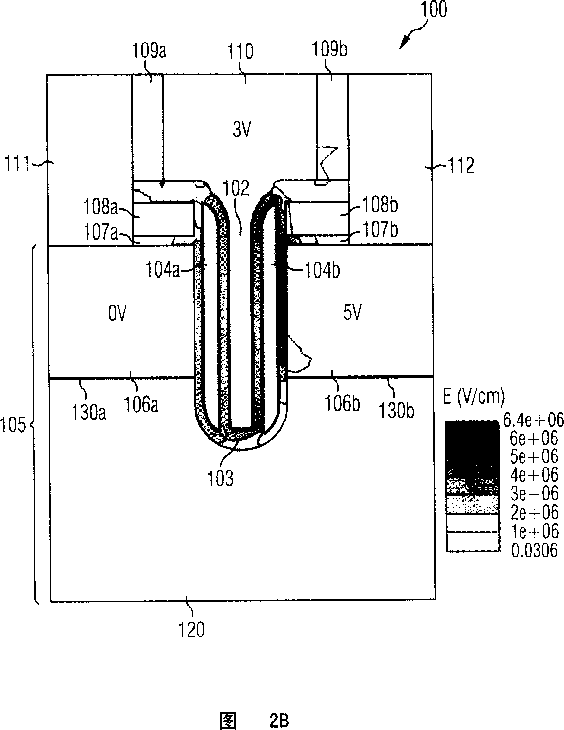 Multi-bit memory element with groove structure and method for manufacturing same