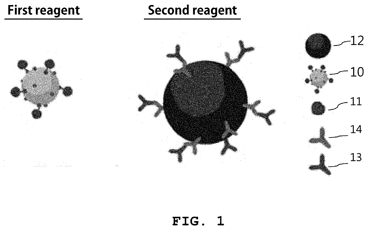 Reagent kit for detecting sex hormone and method for detecting sex hormone using same