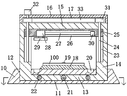 Full-automatic metal plate grinding device