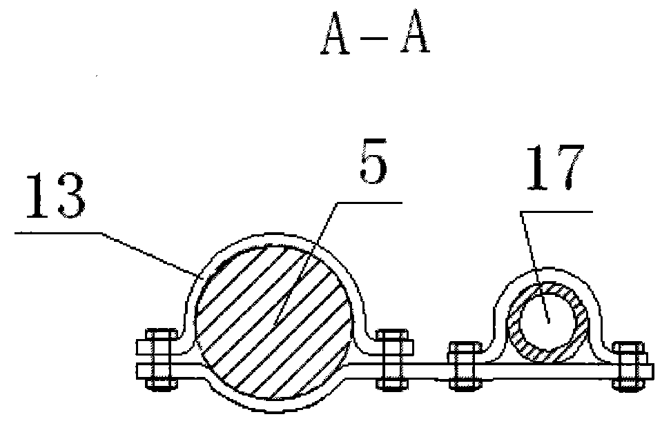Small interval dual-purpose hoisting device
