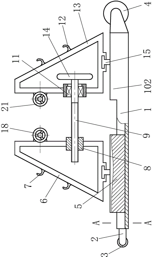 Bidirectionally-adjustable cable pay-off device