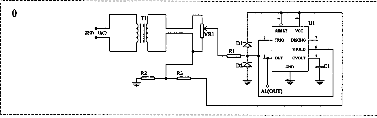 Time-shared control type commodity steal preventing test system