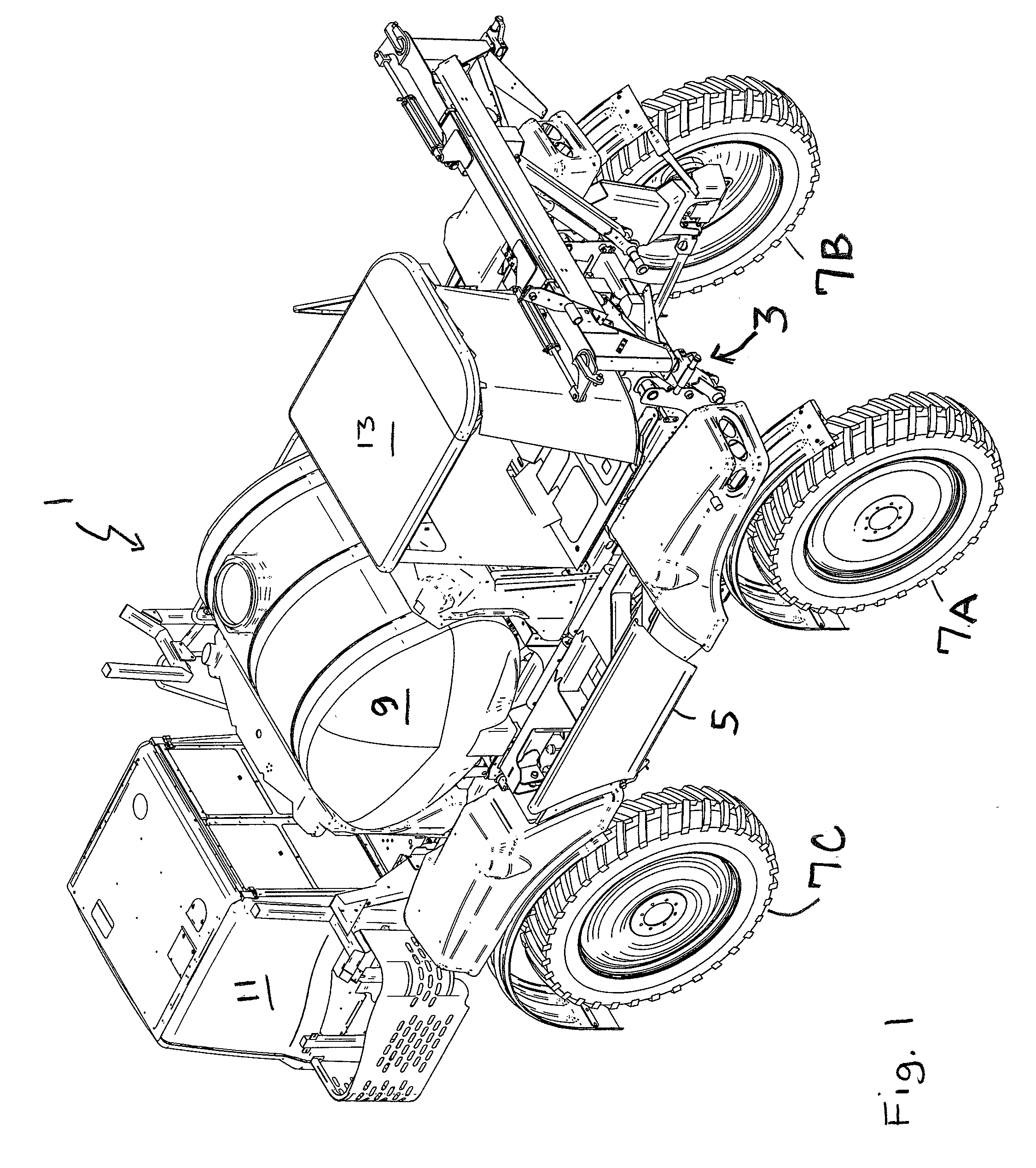 Suspension System for an Agricultural Vehicle