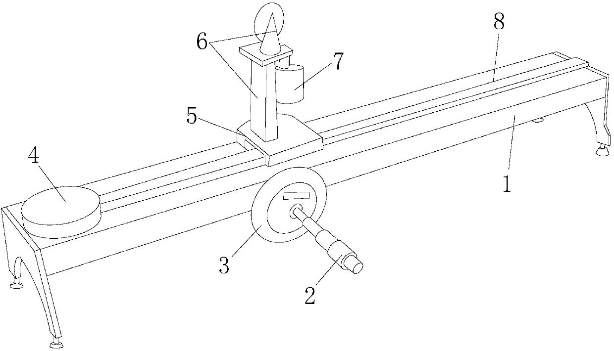 Zero-value error calibration device for construction project quality detector