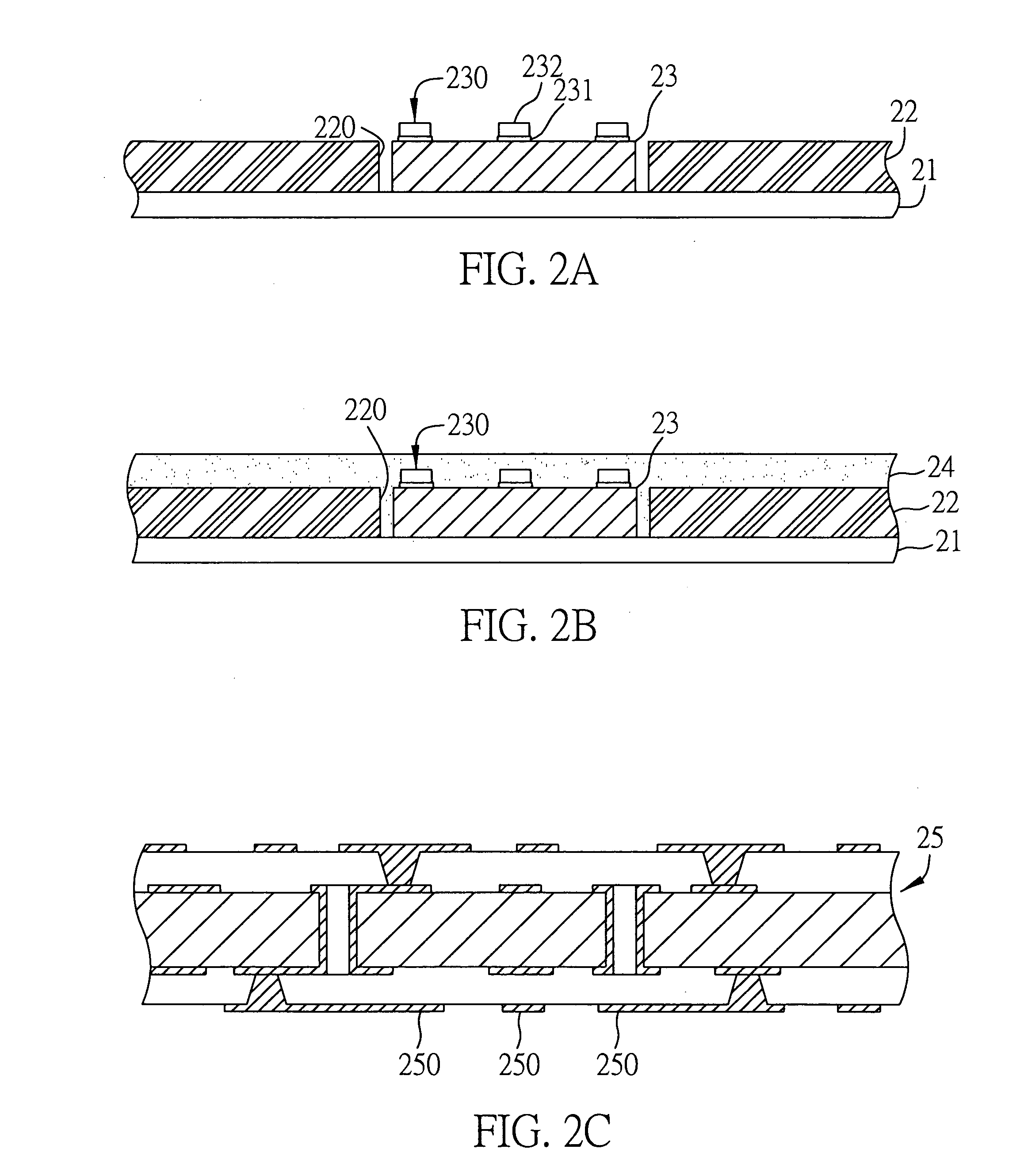 Circuit board structure integrated with semiconductor chip and method of fabricating the same