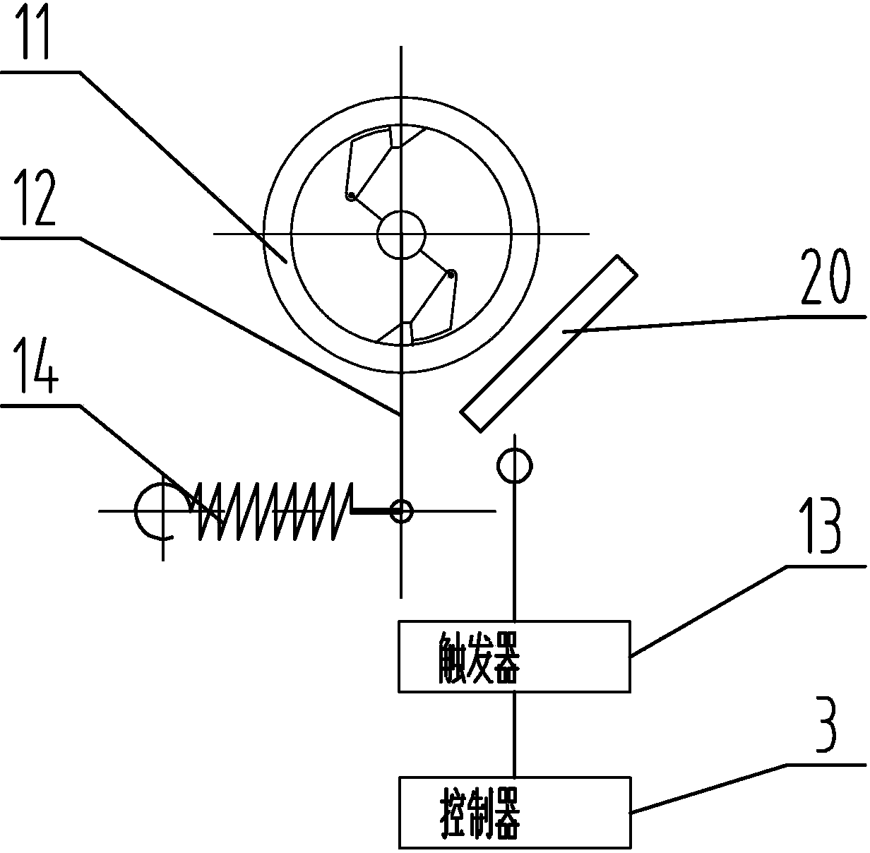 Belt breakage protection system for belt conveyor