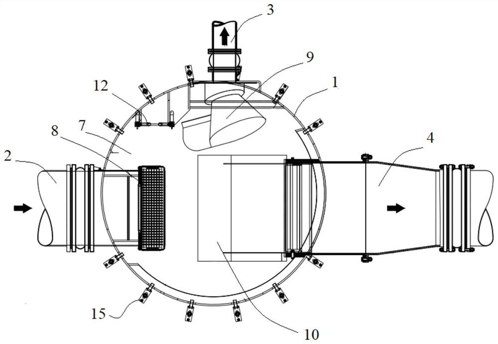 Integrated automatic intercepting well and intercepting method