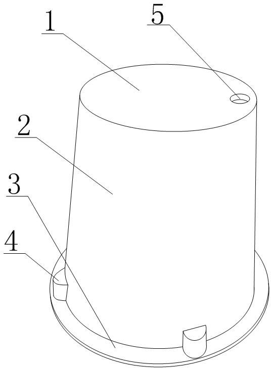 Protective cover for external thread petroleum machinery workpiece