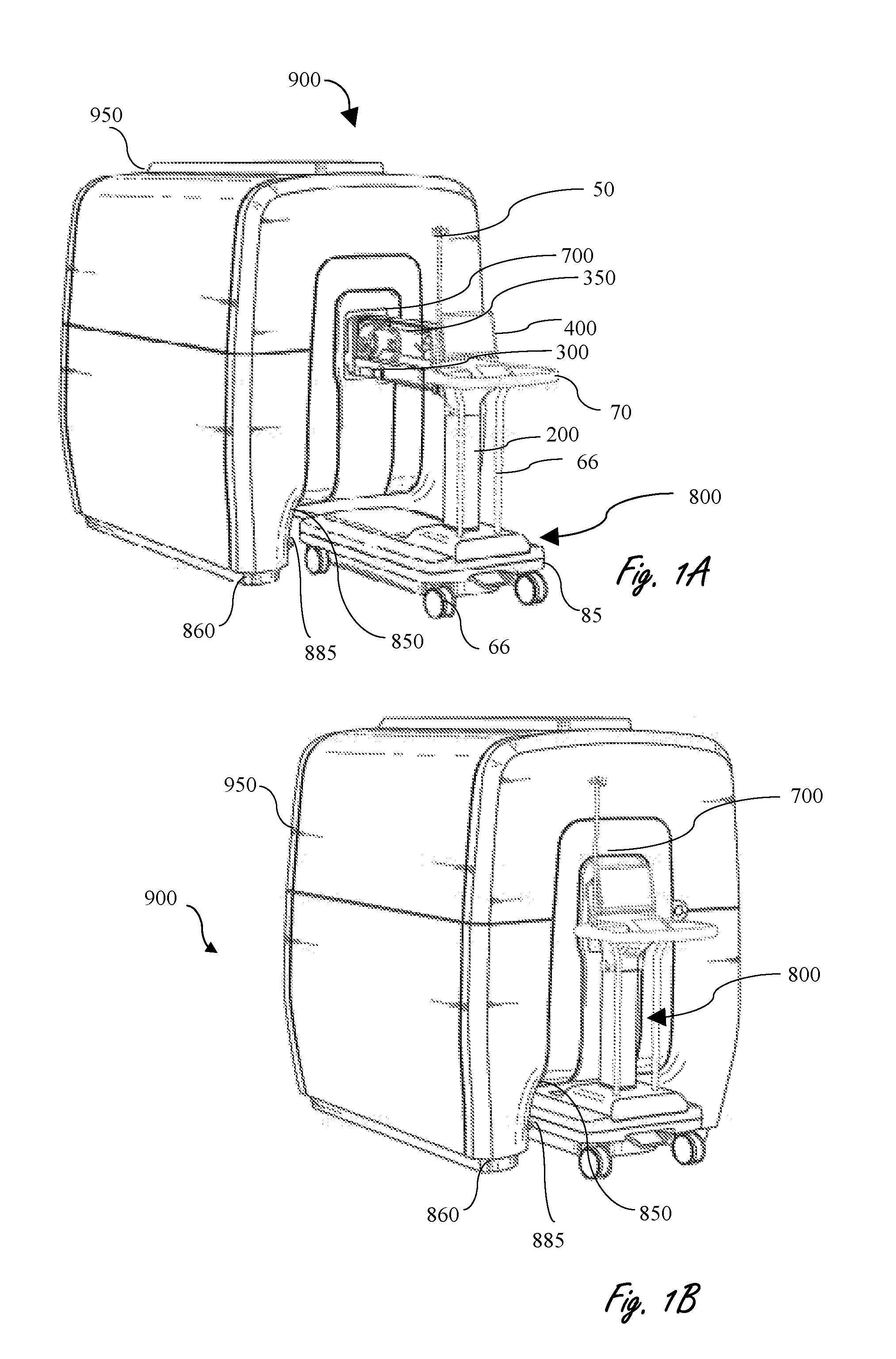 Mrd assembly of scanner and cart