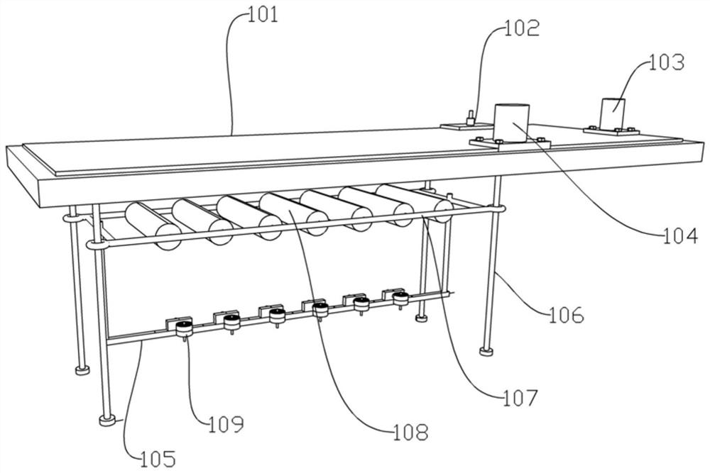 Drinking mineral water filling production device and method