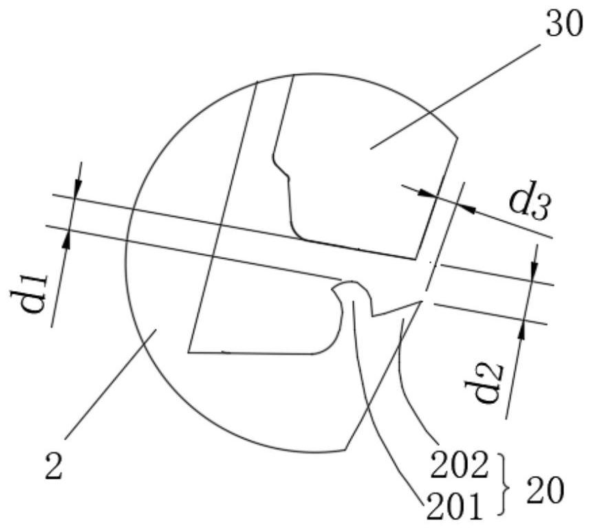 Car window assembly with decorating part