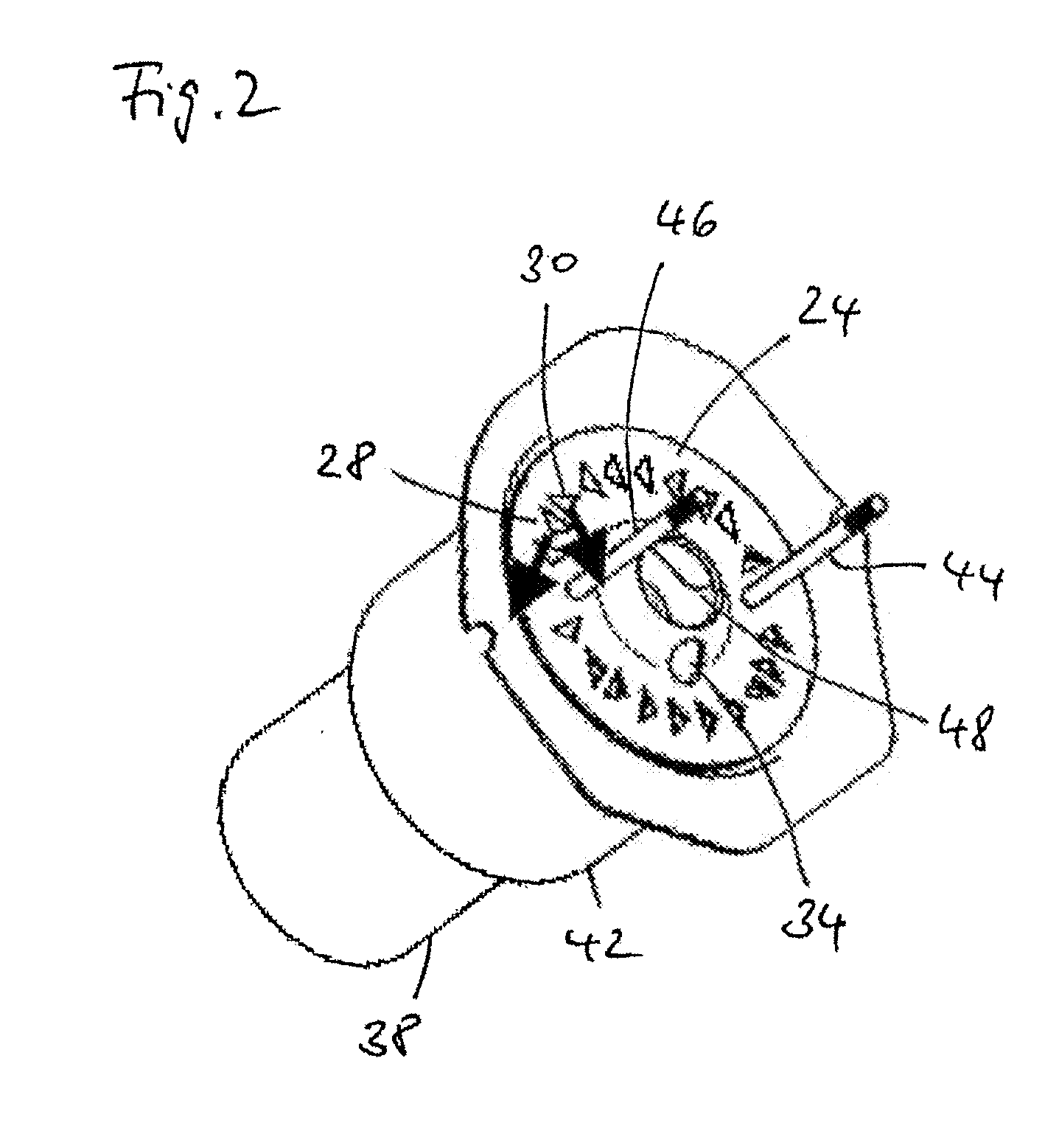 Burner for a heater with improved baffle plate