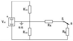 Electric vehicle insulation state online detection method