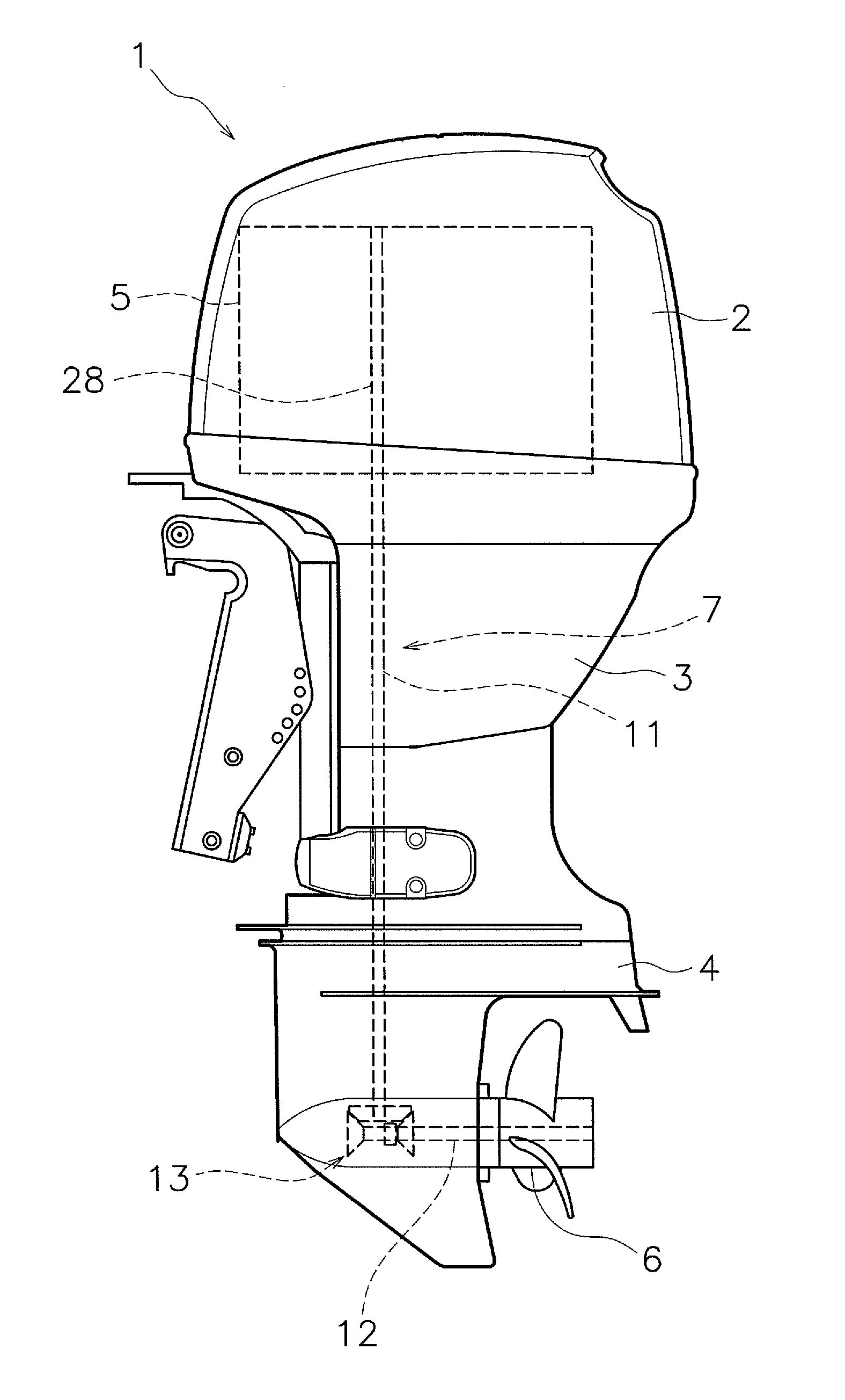 Marine propulsion device