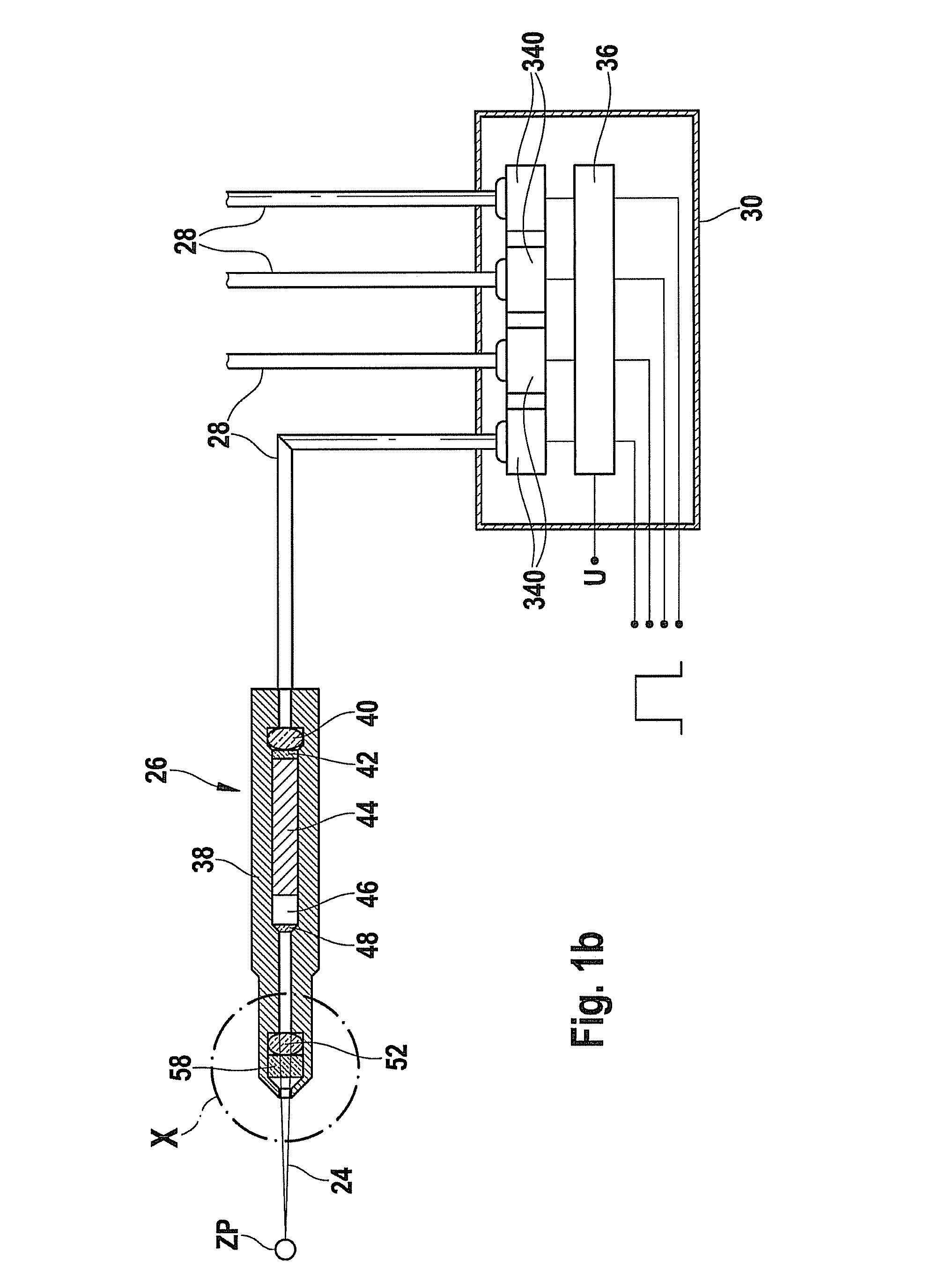 Laser device for the ignition device of an internal combustion engine