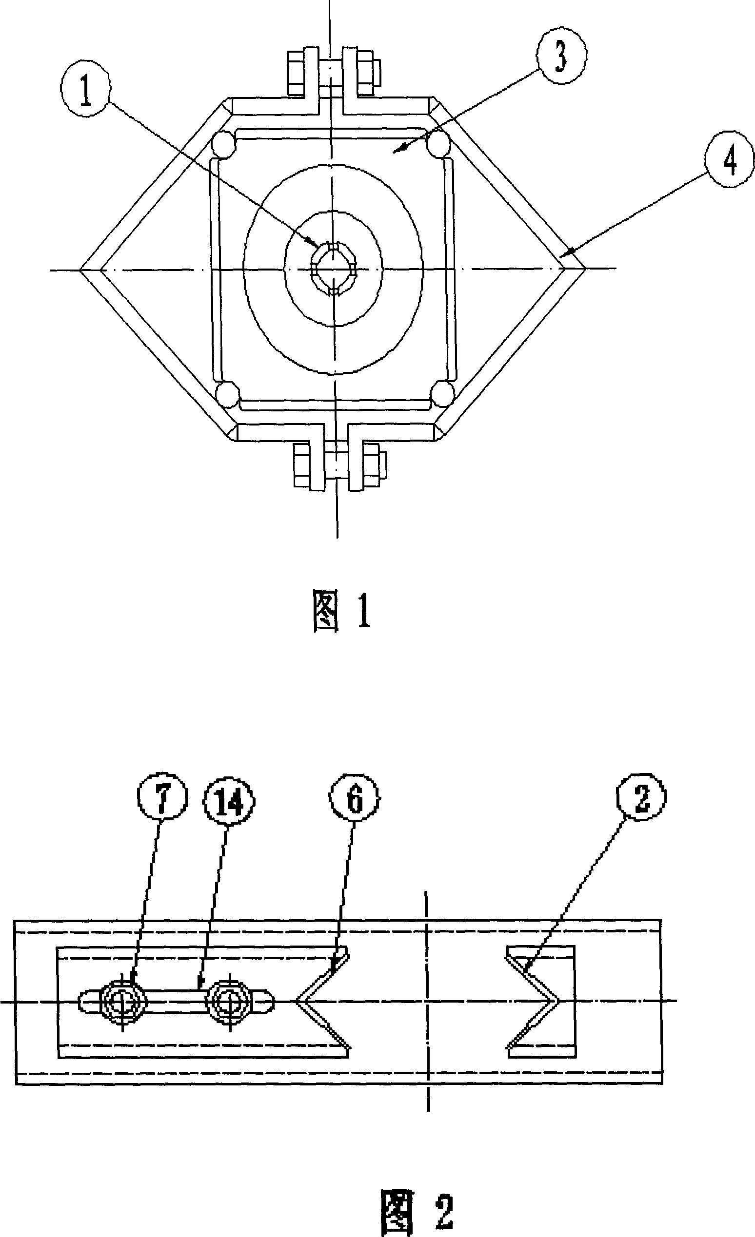 Method for drilling refractory materials in thermal state, and drilling equipment in thermal state