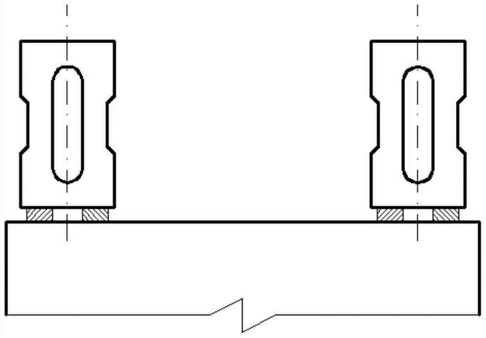 A rail-holding type maglev rail transit box girder