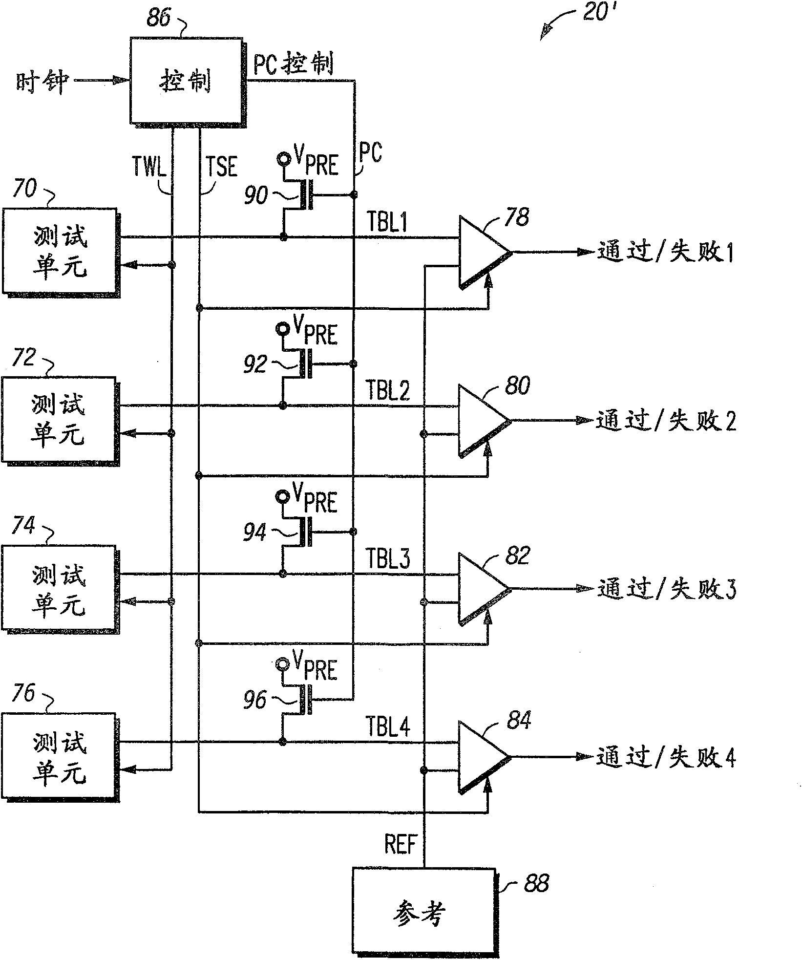 Memory and method for refreshing memory array