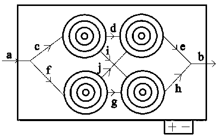 Ozone generator module based on diamond electrodes and collecting method