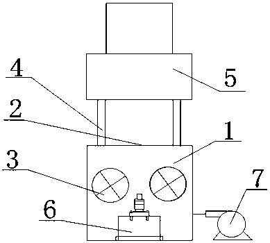 Hydraulic device for stainless steel sheet