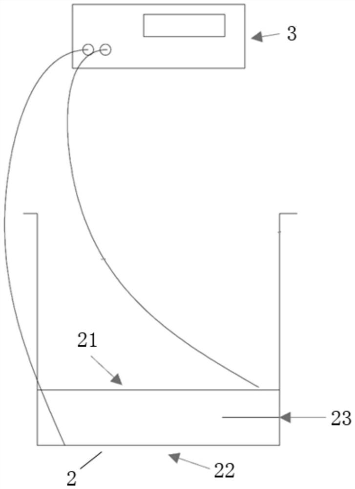 Electrode system and high-efficiency low-energy-consumption hydrolytic acidification coupling electro-catalysis device