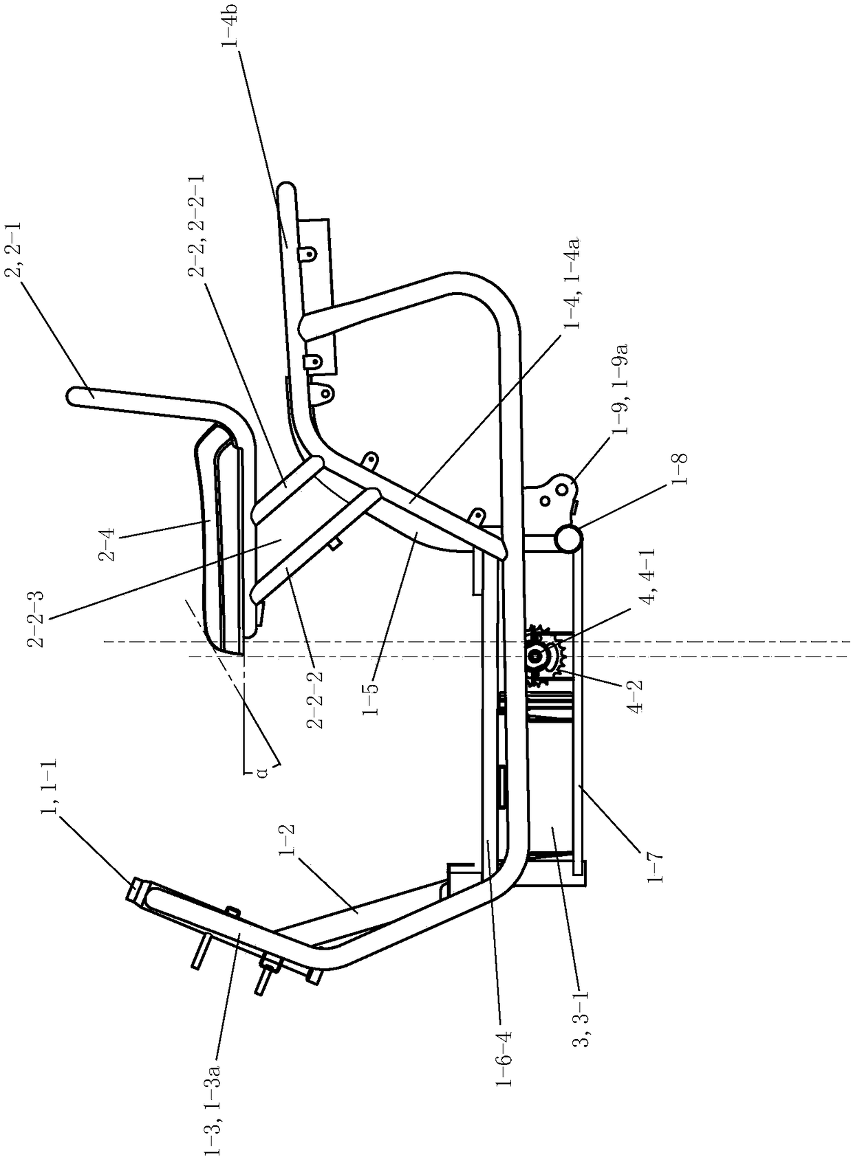 Electric bicycle frame