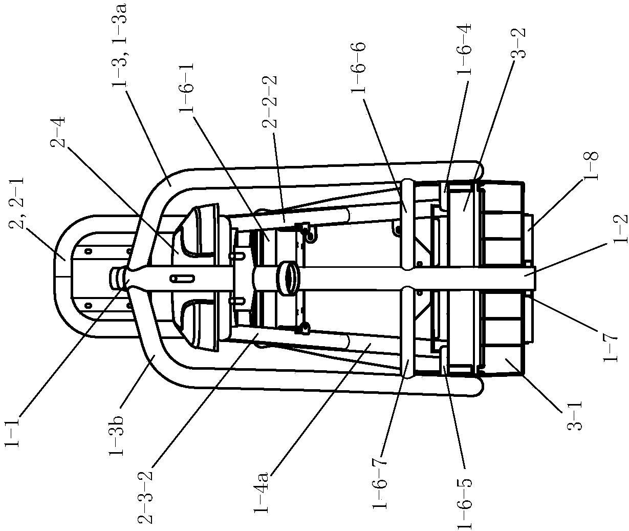 Electric bicycle frame