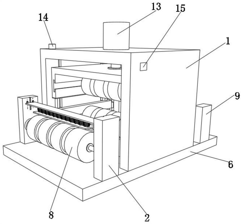 Rolling production equipment for cable production