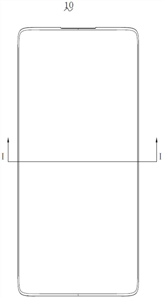 Glass cover plate, screen module, mobile terminal and processing method of screen module