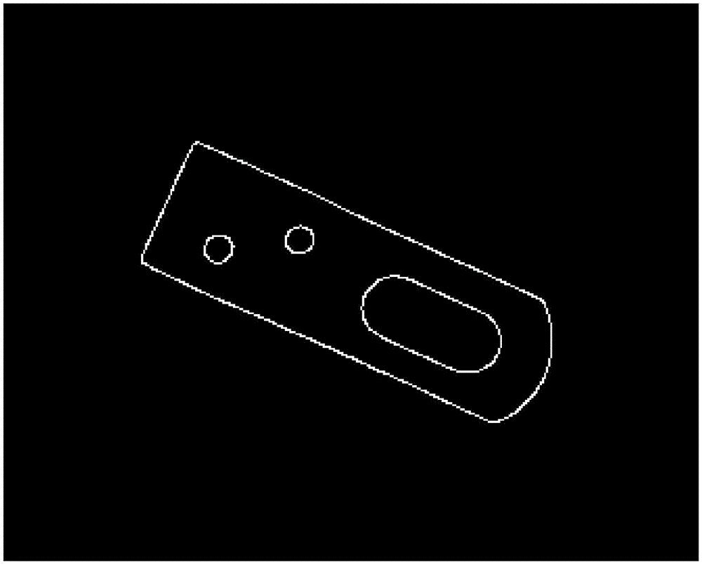 Product dimension sub-pixel measurement method under industrial microscale motion blurred imaging condition