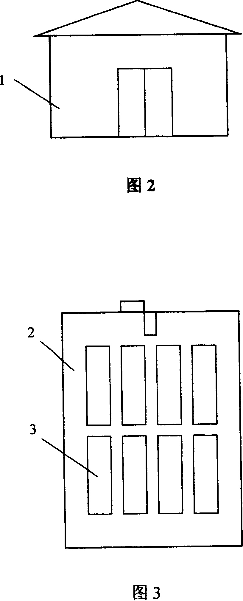 Domestic garbage treatment method and its special fermentation room