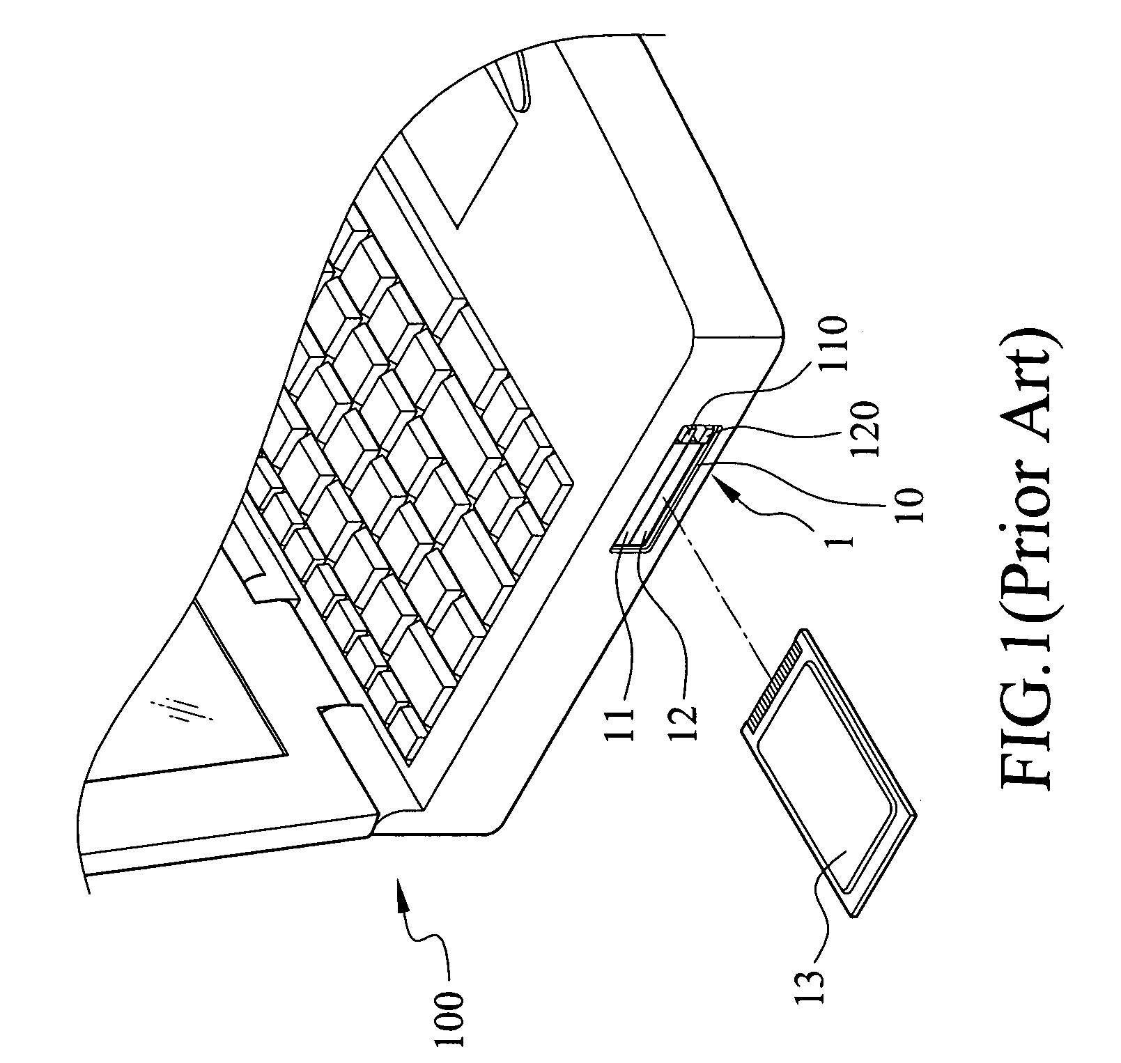 Adaptor device for connecting and accessing data card and computer device incorporating the adaptor device
