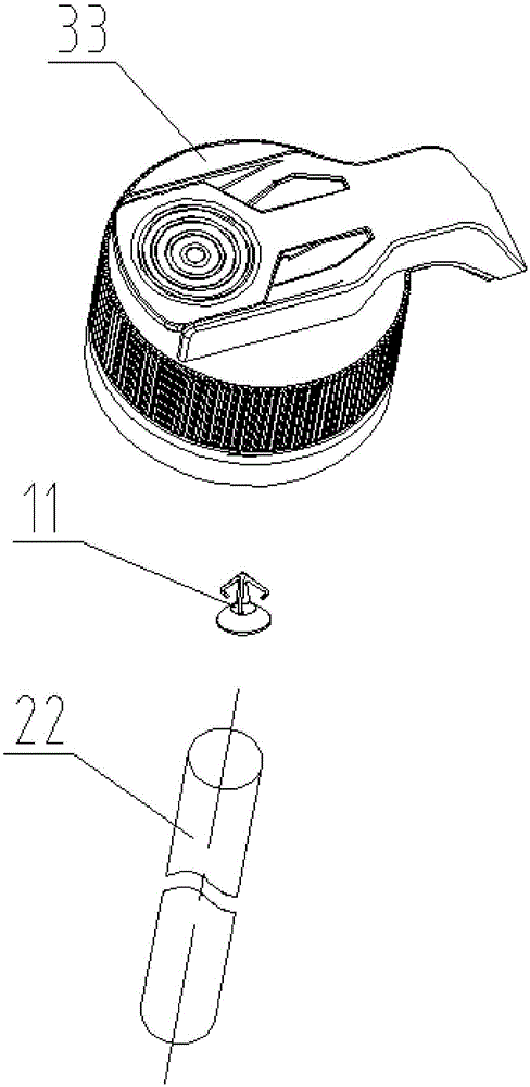 Simple valve-provided bottle cap for carbonated beverage