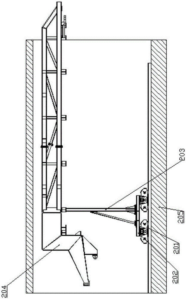 Disassembly method of shield machine in tunnel