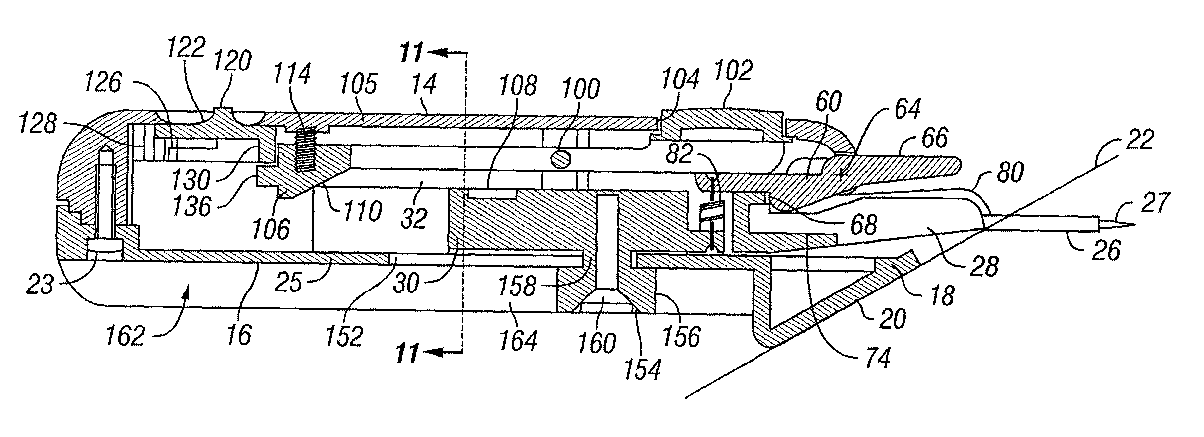 Transcutaneous inserter for low-profile infusion sets