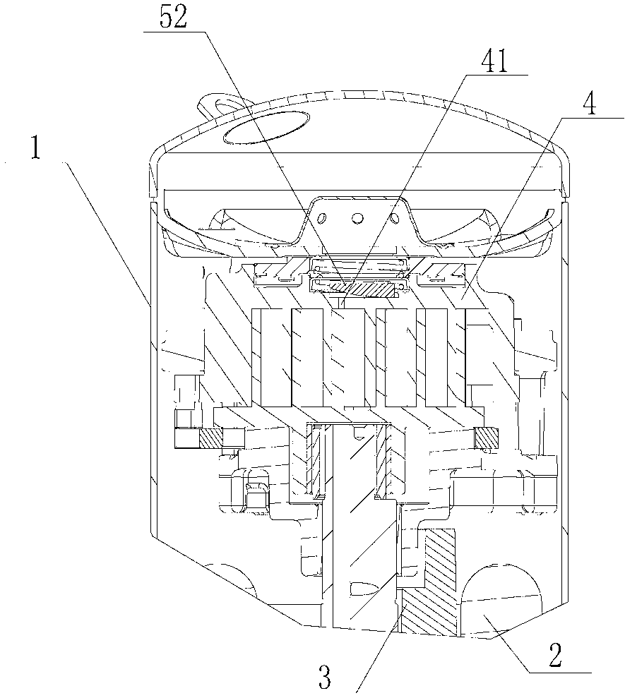 Scroll compressor with novel exhaust port structure and exhaust valve component