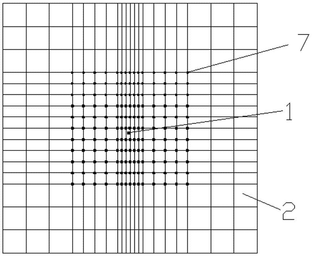 Device and method for analyzing intensity of silica sol reinforced large-range sandy soil