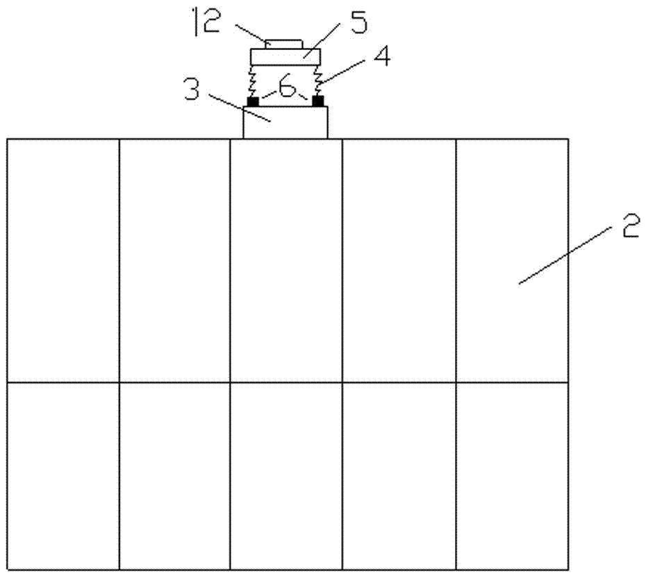 Device and method for analyzing intensity of silica sol reinforced large-range sandy soil