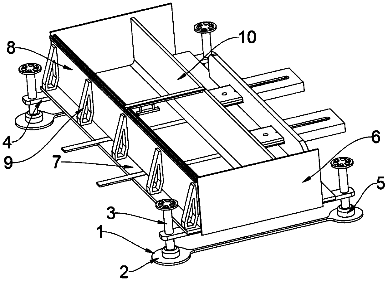 Movable mold capable of adjusting size of prefabricated member