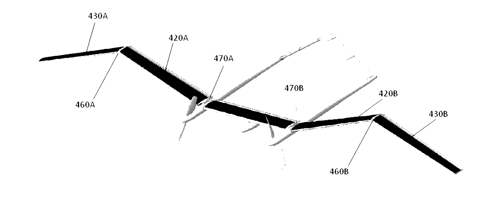 Methods for Providing a Durable Solar Powered Aircraft with a Variable Geometry Wing