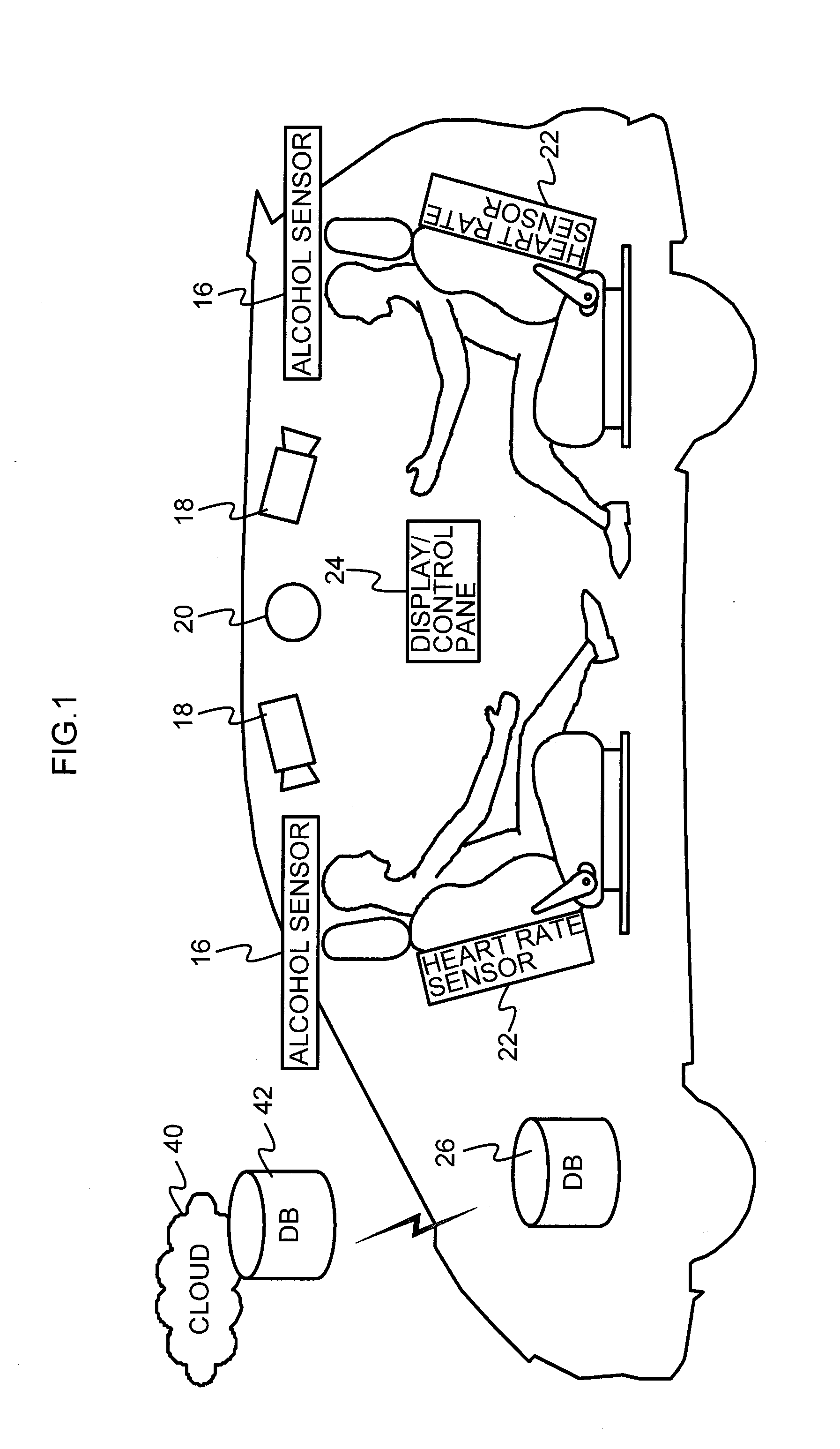 Vehicle occupant information acquisition device and vehicle control system