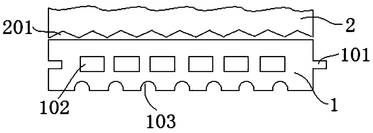 A double-layer composite floor