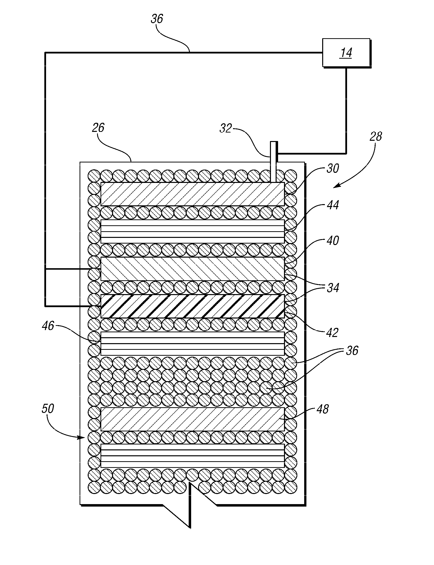 Battery and ultracapacitor device and method of use