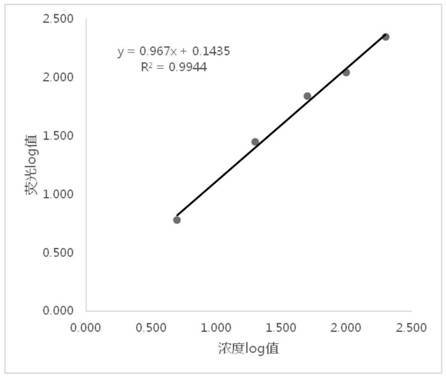 Fluorescent magnetic bead micro-fluidic chip and analytical instrument thereof