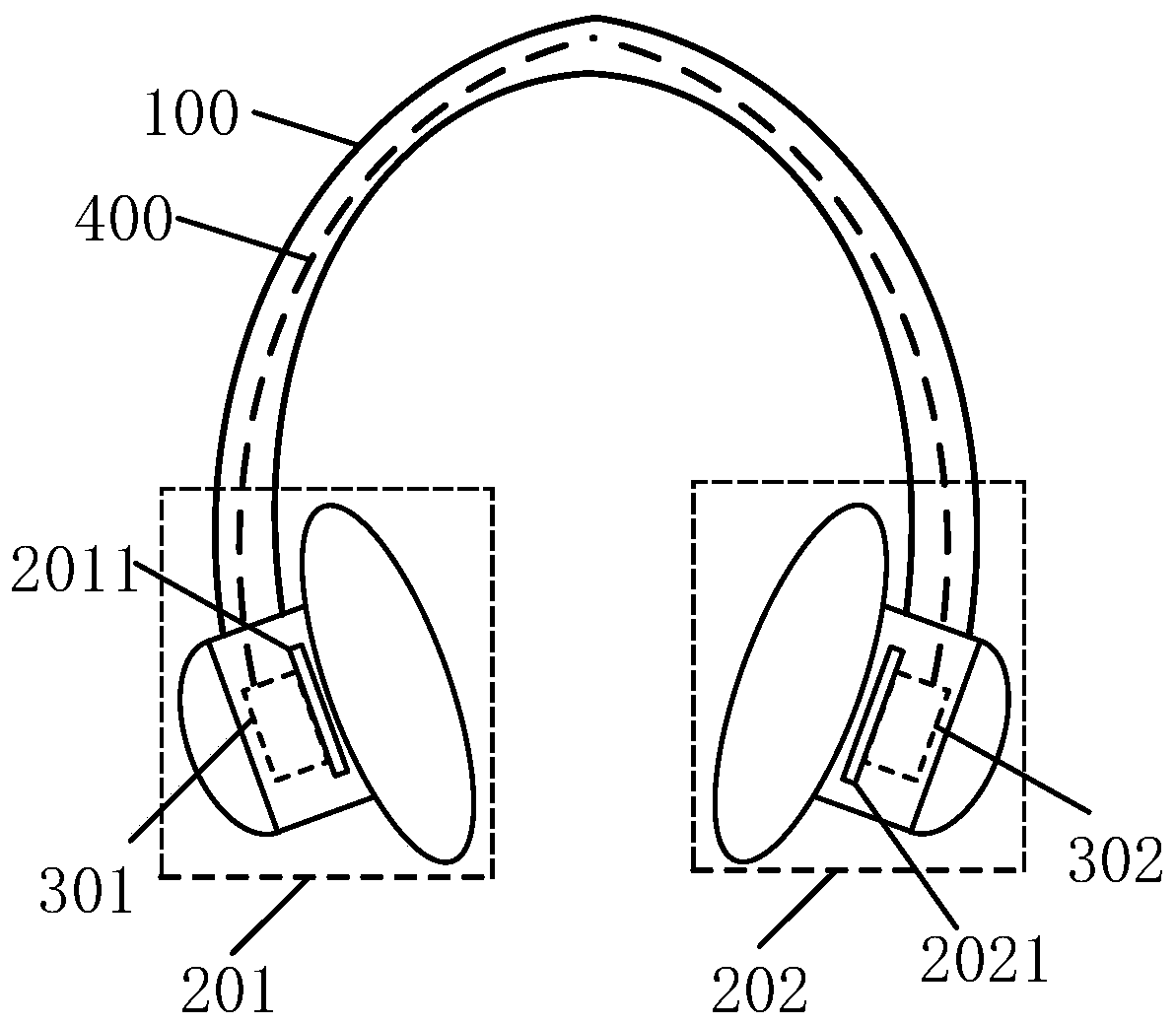 Headset, information transmission method and storage medium