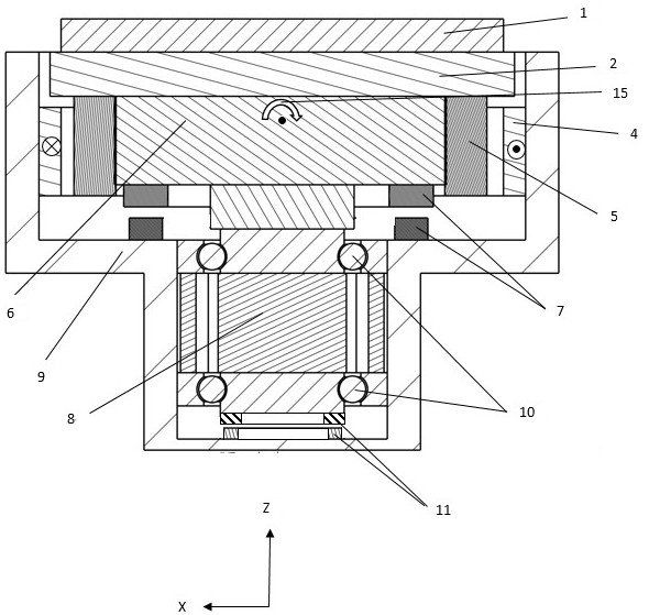 A two-dimensional high-speed scanning mirror device