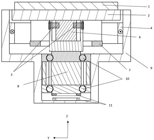 A two-dimensional high-speed scanning mirror device