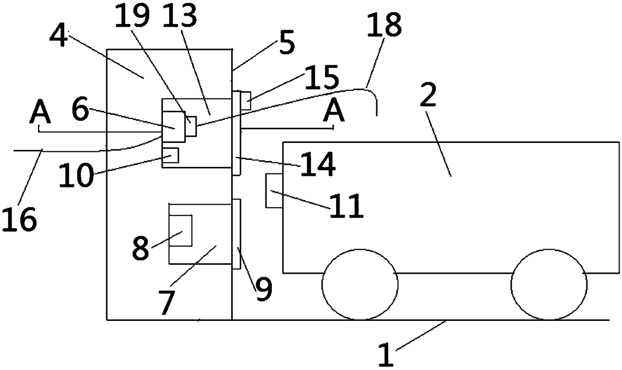 Charging pile management and control method for new energy vehicle