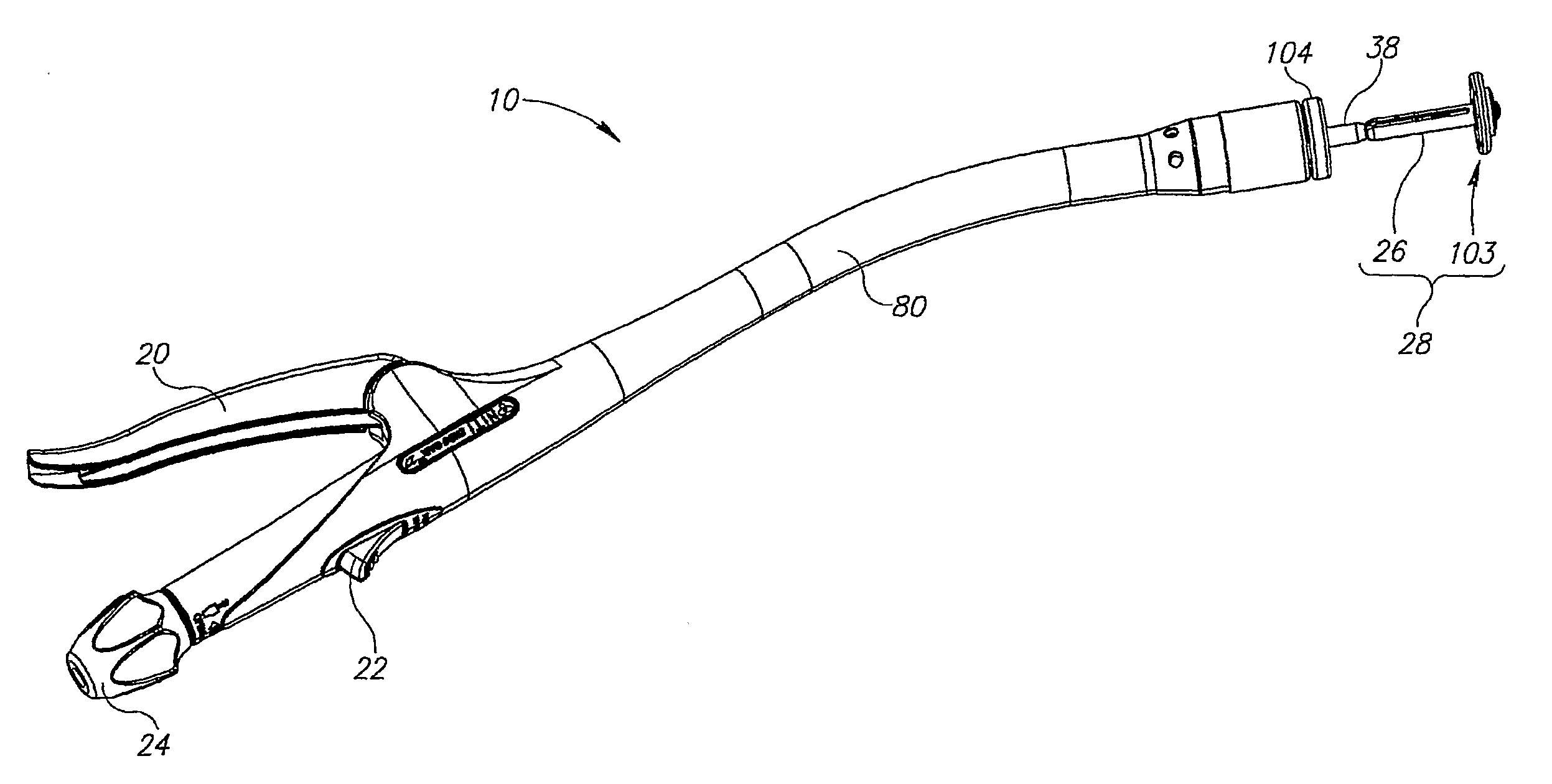 Compression assemblies and applicators for use therewith