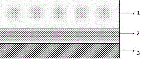 Supported composite photocatalytic coating and preparation method thereof